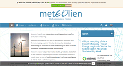 Desktop Screenshot of meteolien.com