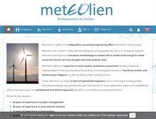 Tablet Screenshot of meteolien.com